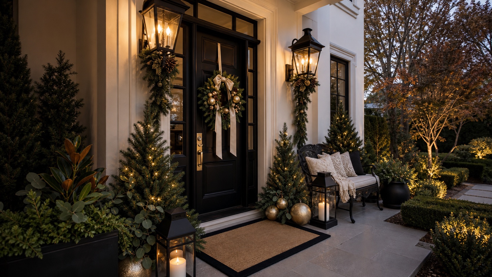 Seasonal Decor and Planting example